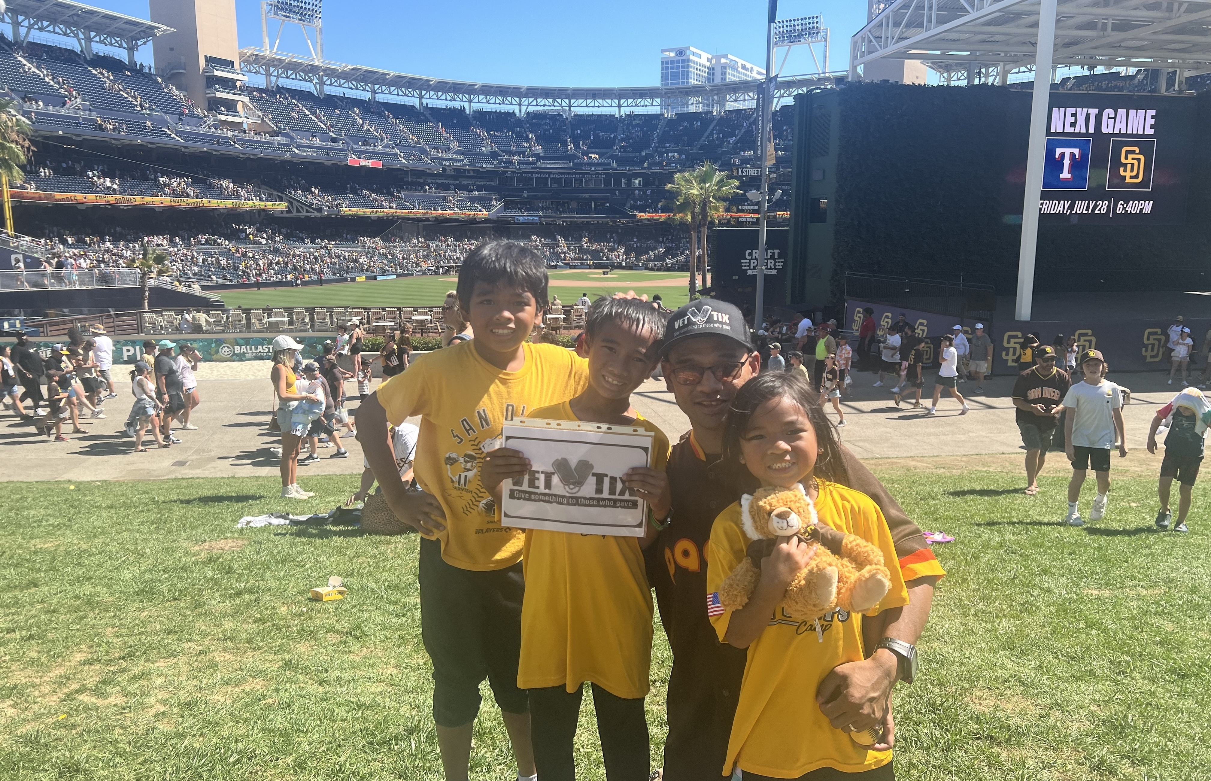 Little League Day at Petco Park