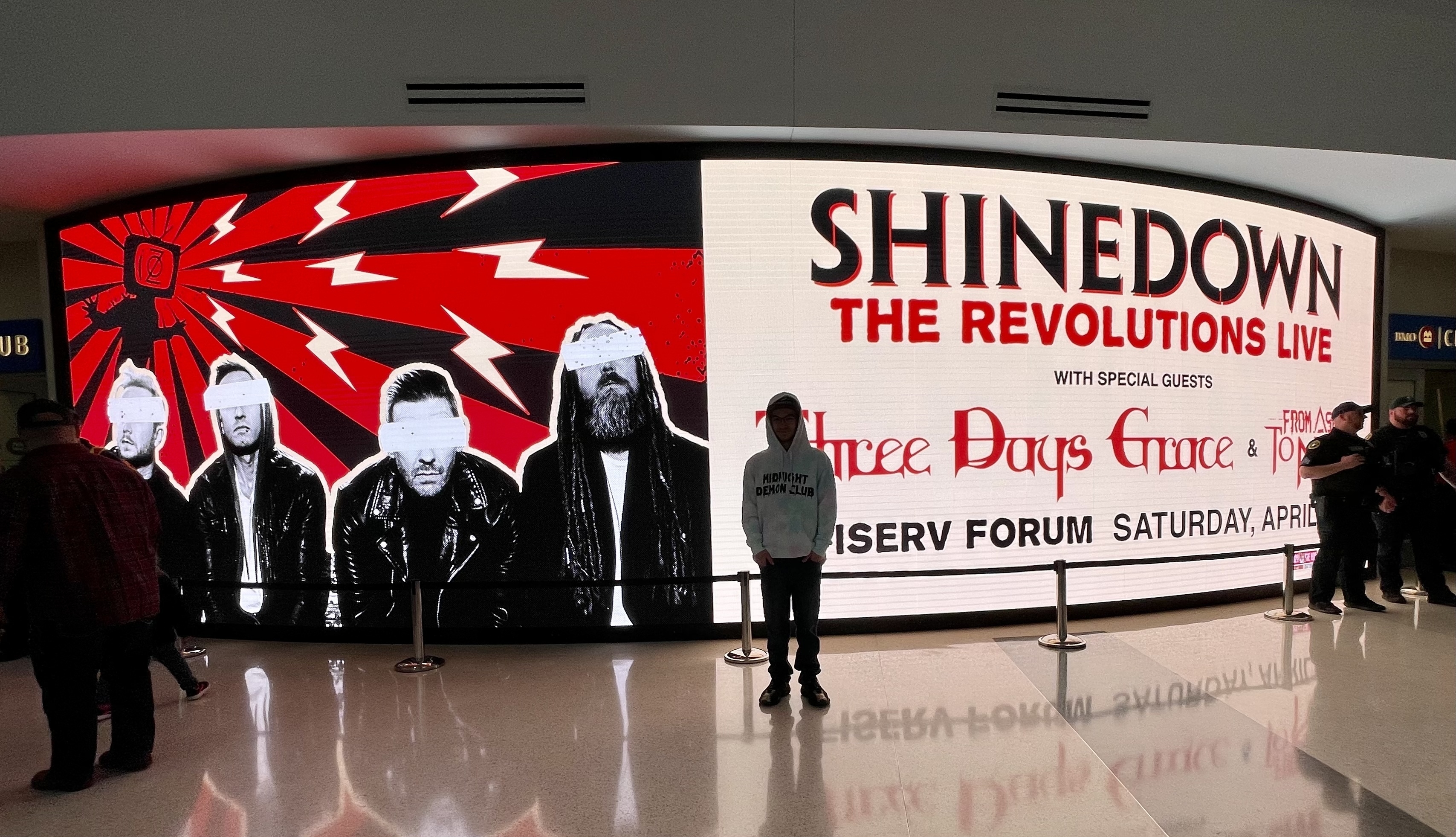 Shinedown: the Revolutions Live Tour