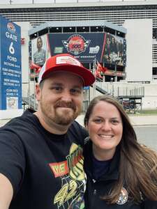 Kristina attended Event Rescheduled: Coca-cola 600 NASCAR Cup Series on May 29th 2023 via VetTix 