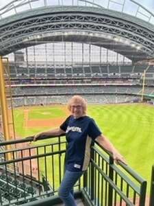 Jacqueline attended Milwaukee Brewers - MLB vs Chicago Cubs on Sep 29th 2023 via VetTix 