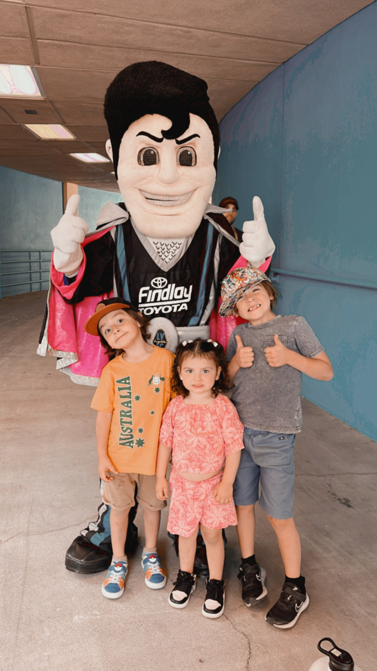 Lights FC Mascot Cash the Soccer Rocker - Las Vegas Lights FC