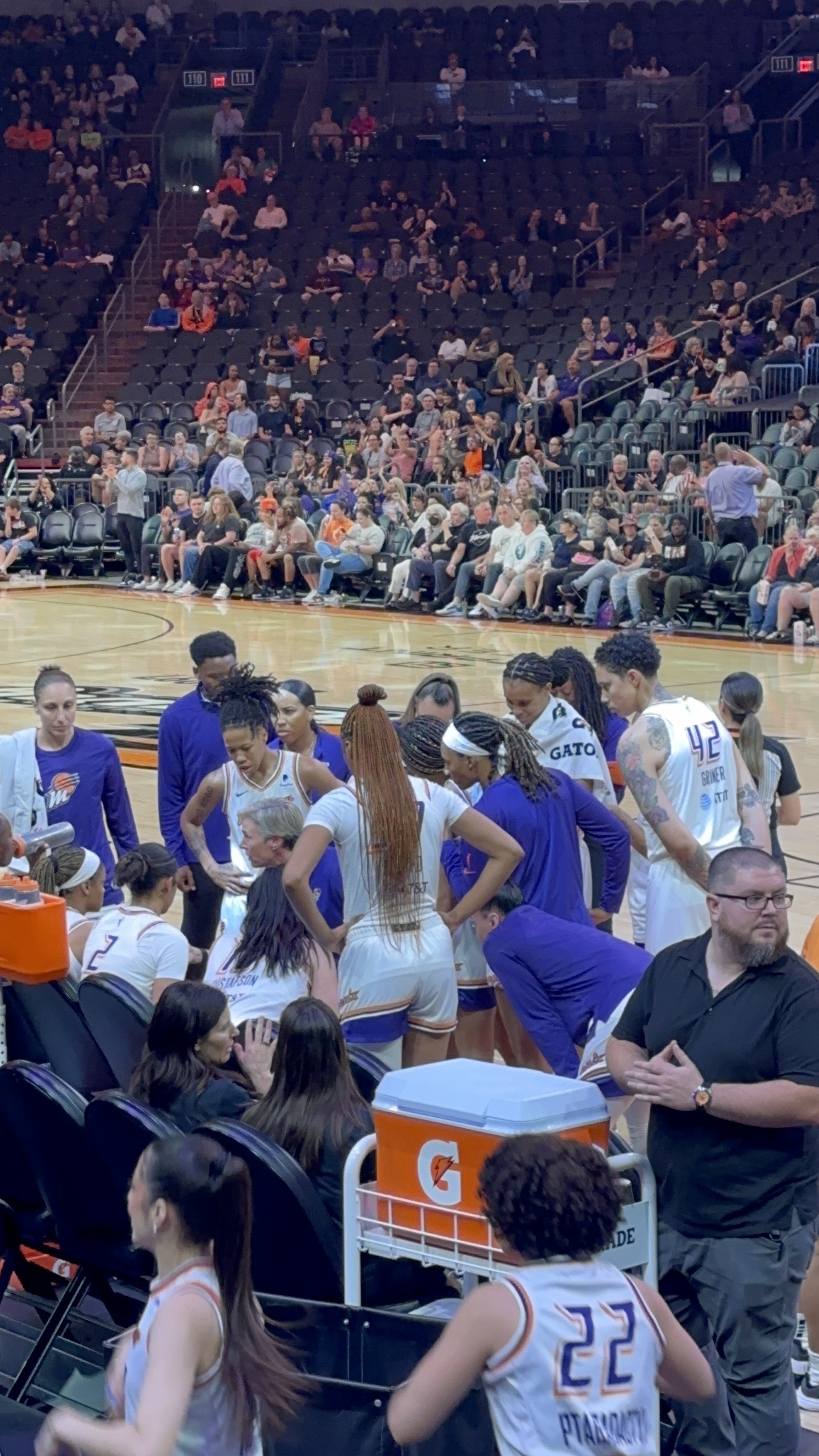 Into the Action: Phoenix Mercury vs. Los Angeles Sparks, Game 3 