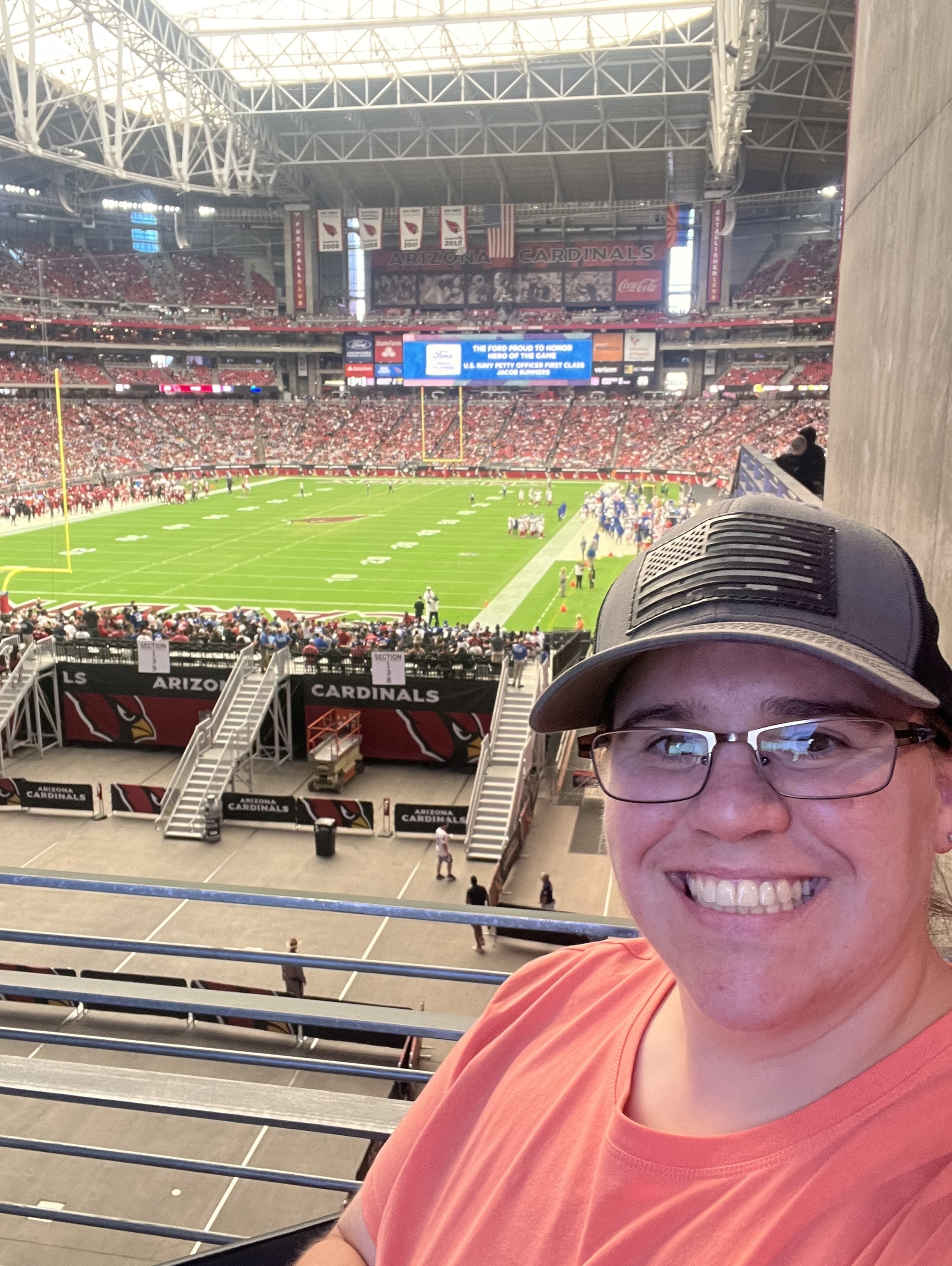 Section 111 at State Farm Stadium 