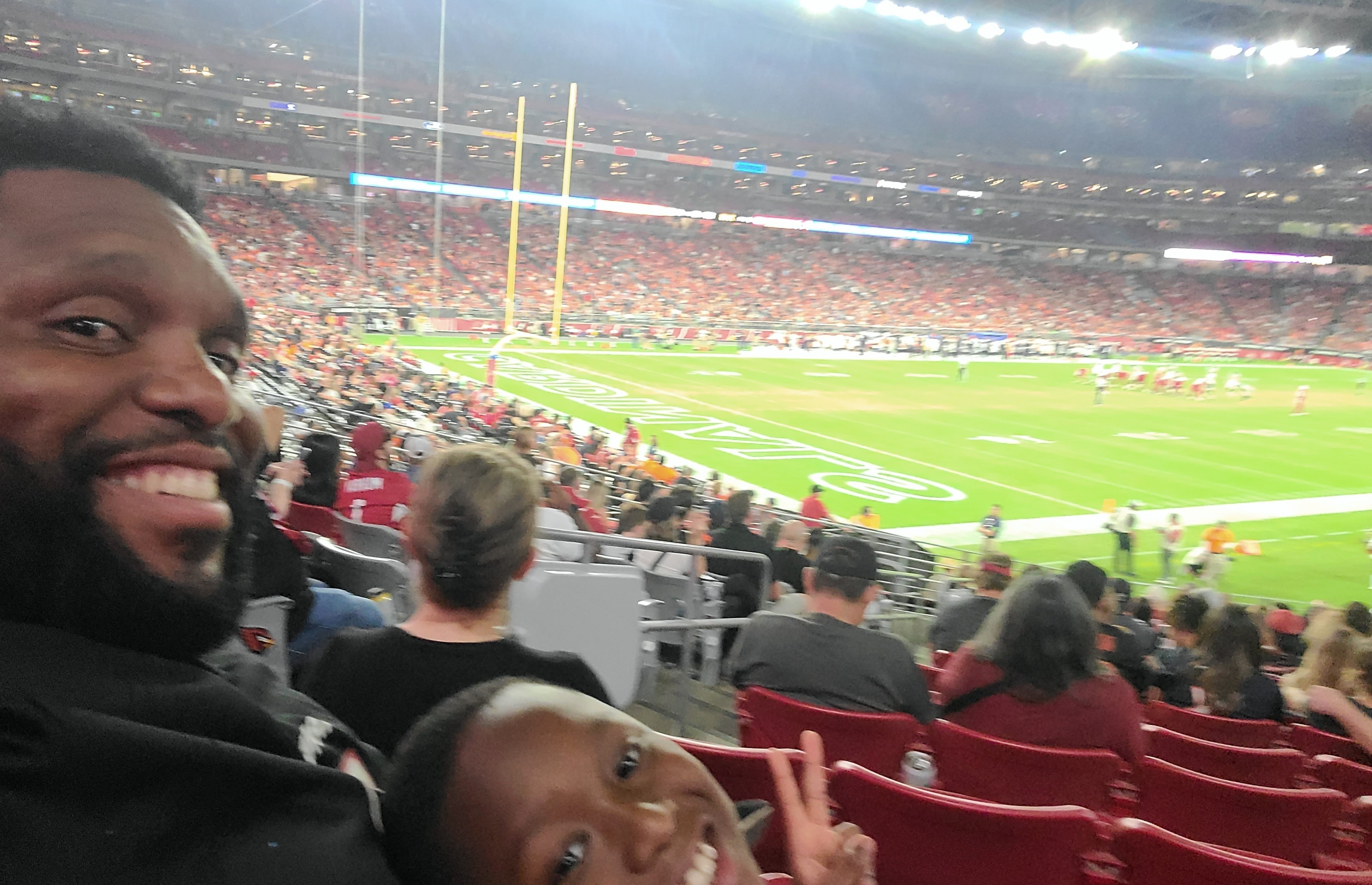 State Farm Stadium, section 128, home of Arizona Cardinals, page 1