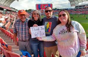 Maureen attended Real Salt Lake - MLS vs New York City FC on Jun 10th 2023 via VetTix 