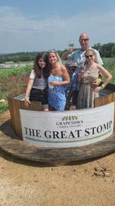 The Grape Stomp in Fredericksburg