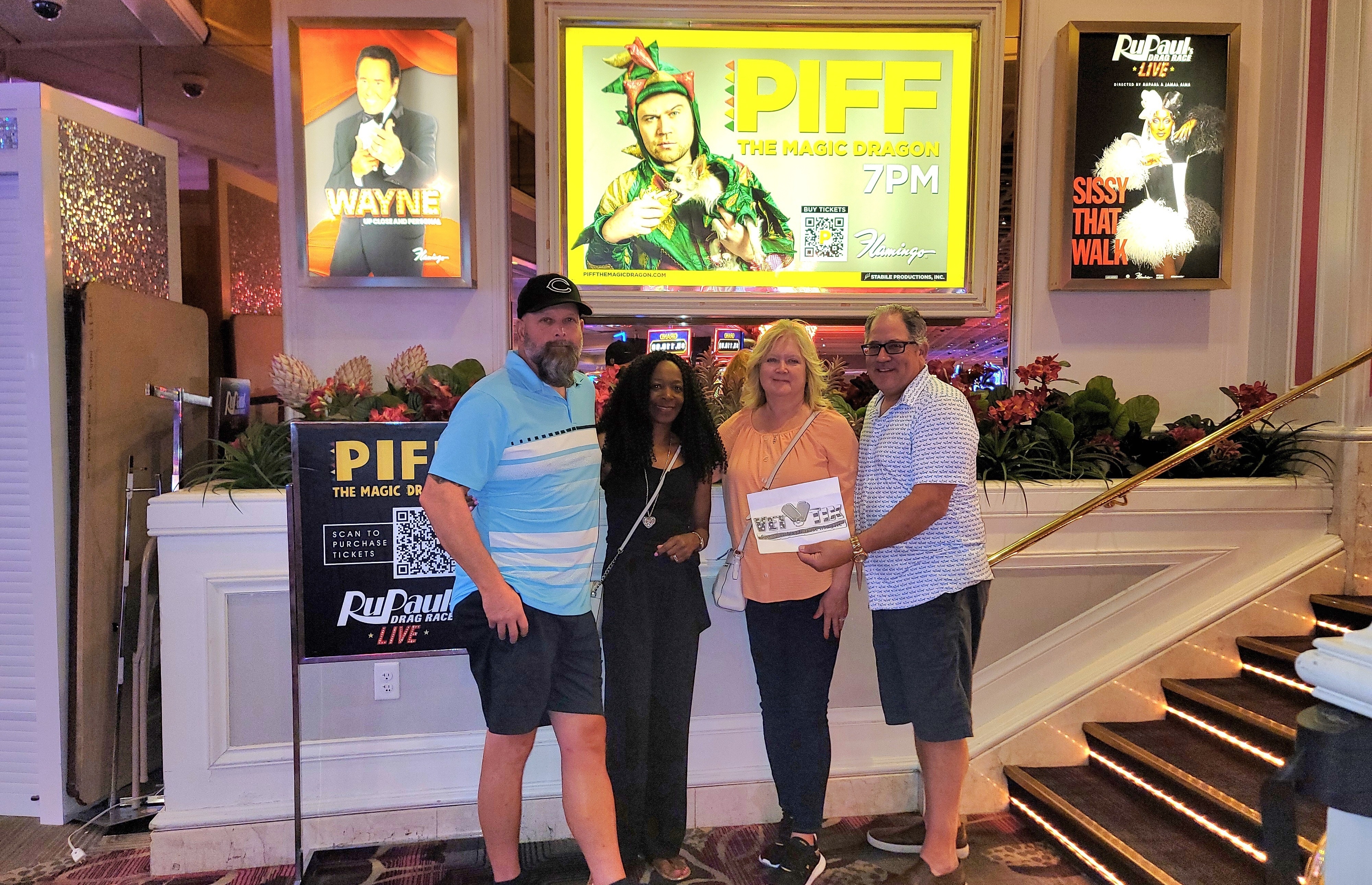 Event Feedback: Piff the Magic Dragon (las Vegas)