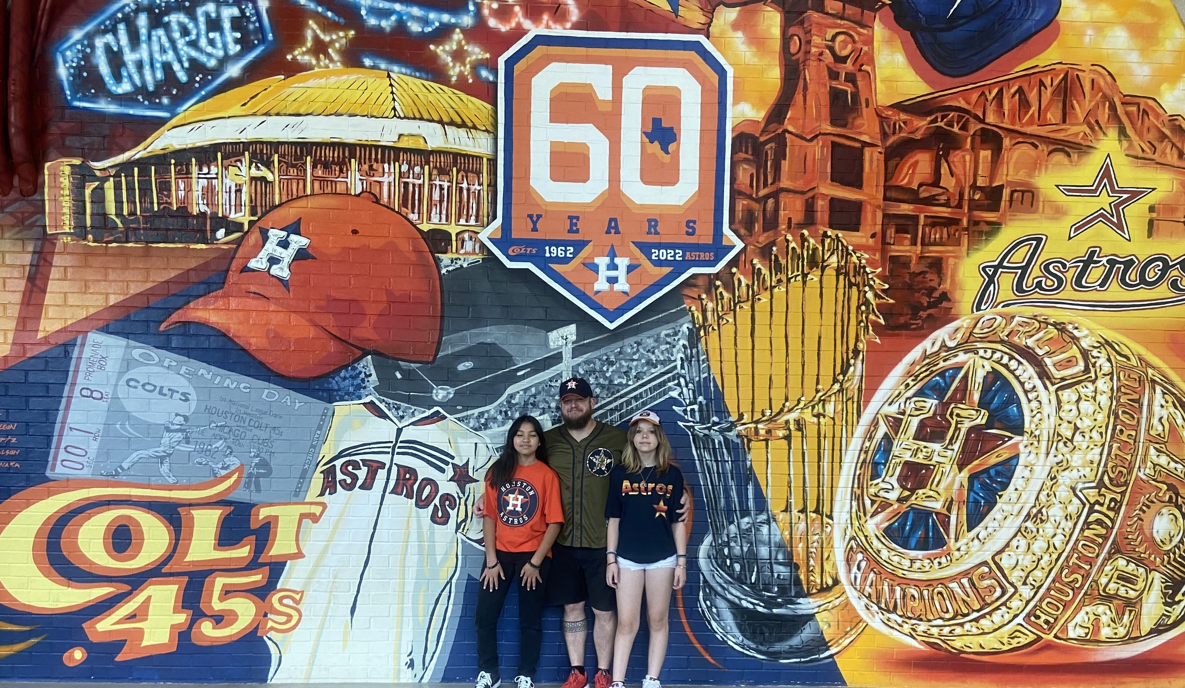 Houston Astros 60 years 1962 2022 thank you for the memories