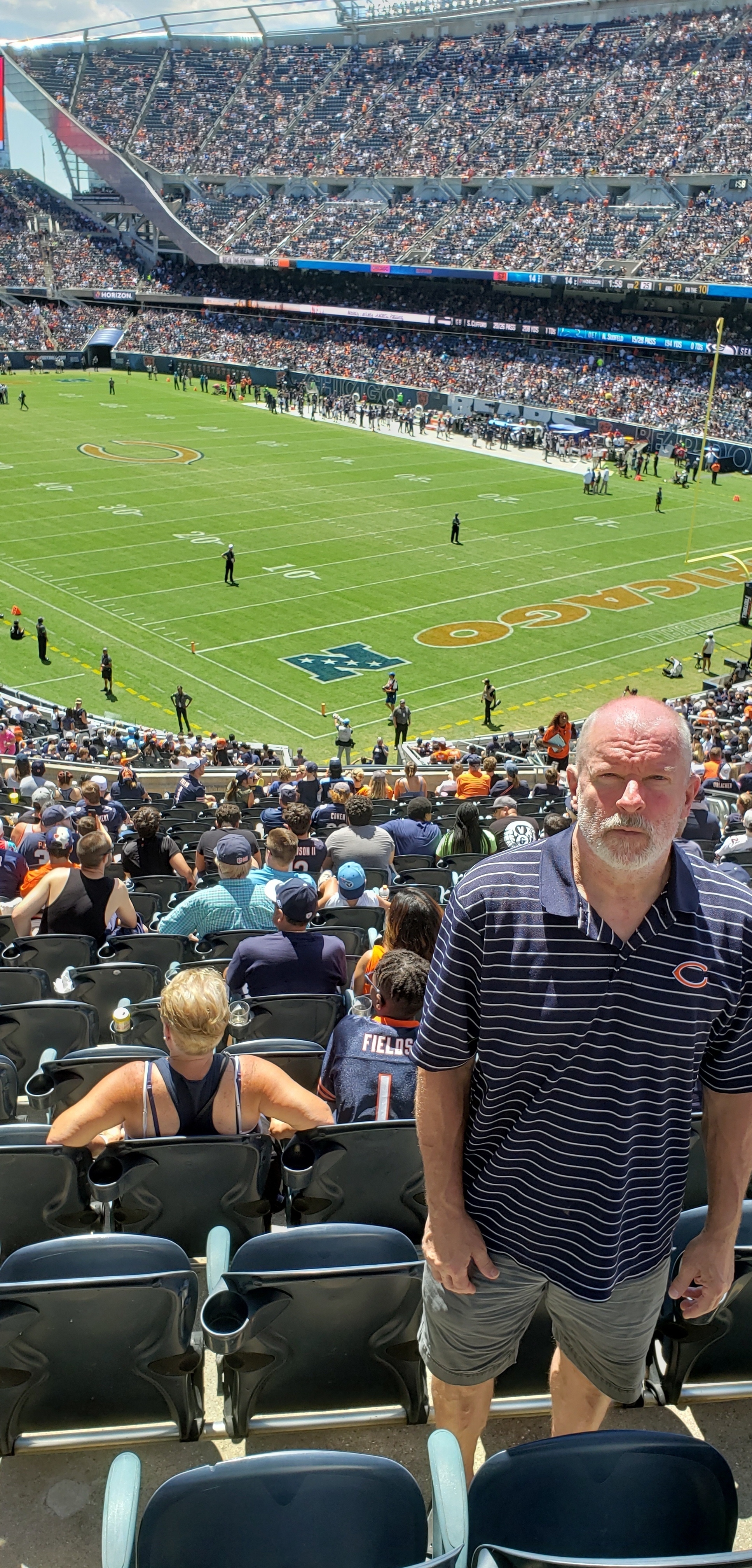 Chicago Bears Versus the Tennessee Titans: A View from the Field