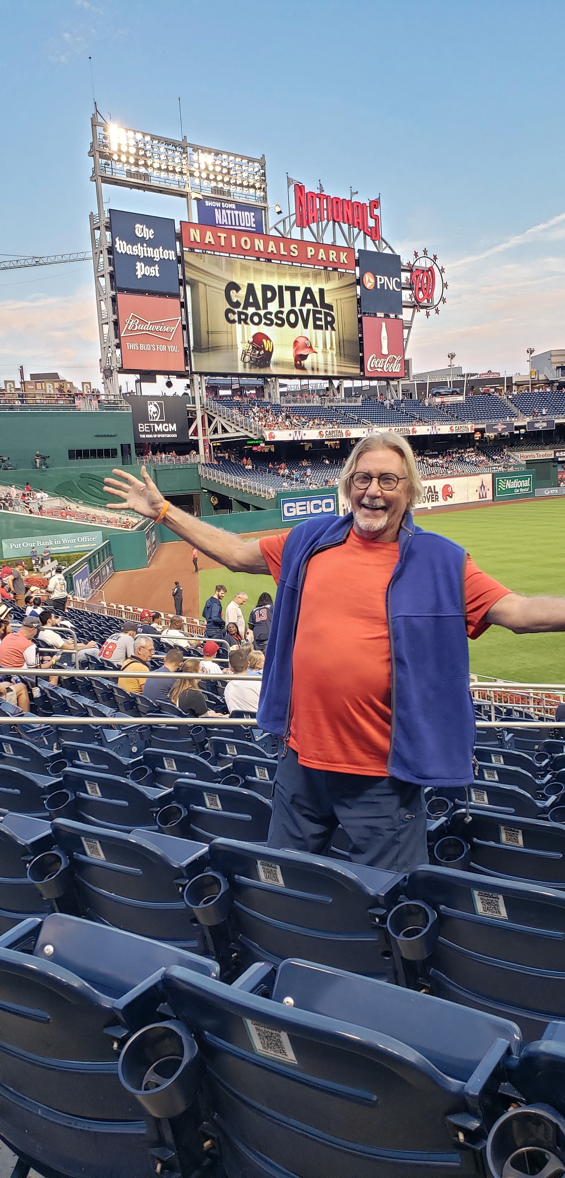 At Nationals Park, first game in Capital Crossover series is a