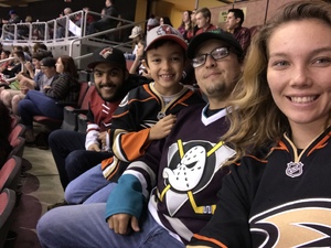 Carlos attended Arizona Coyotes vs. Anaheim Ducks - NHL on Feb 20th 2017 via VetTix 
