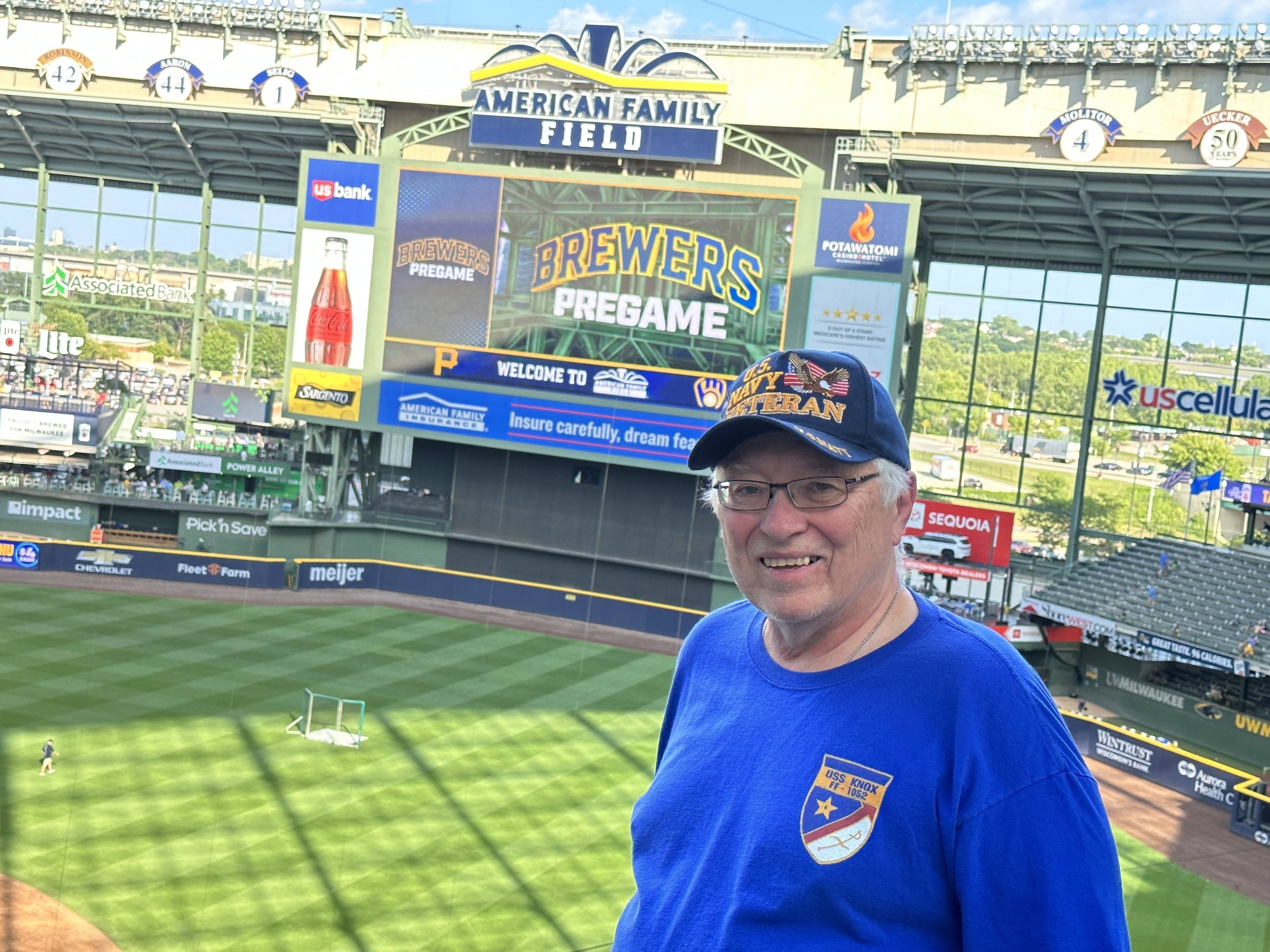 Brewers vs Pirates game photos at American Family Field in Milwaukee