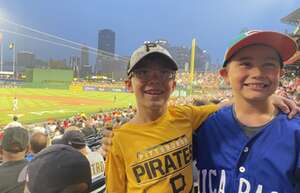 Oscar attended Pittsburgh Pirates - MLB vs Cleveland Guardians on Jul 17th 2023 via VetTix 