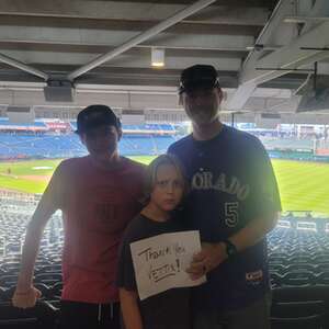 Washington Nationals - MLB vs Colorado Rockies