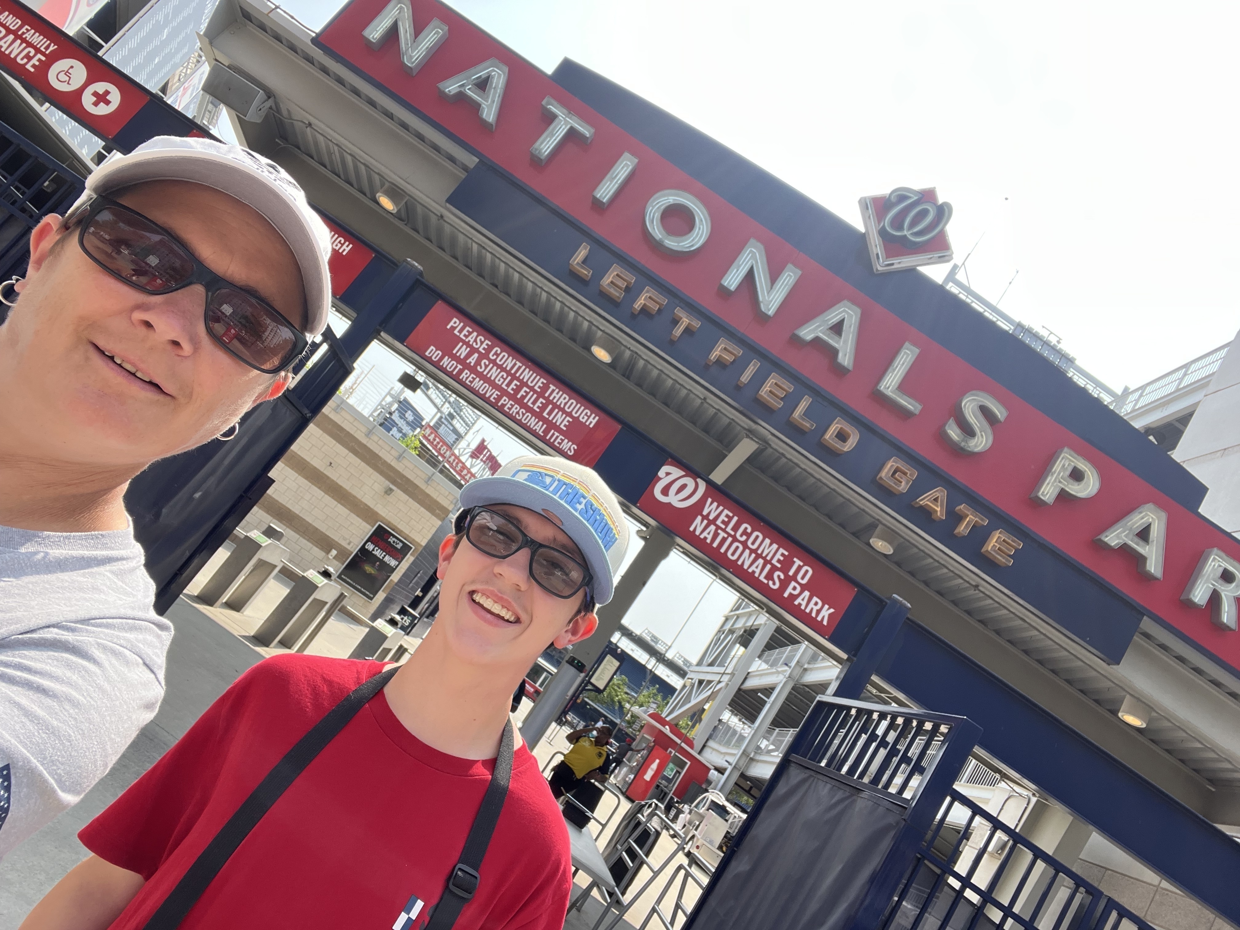 Washington Nationals Fans Welcome Sign