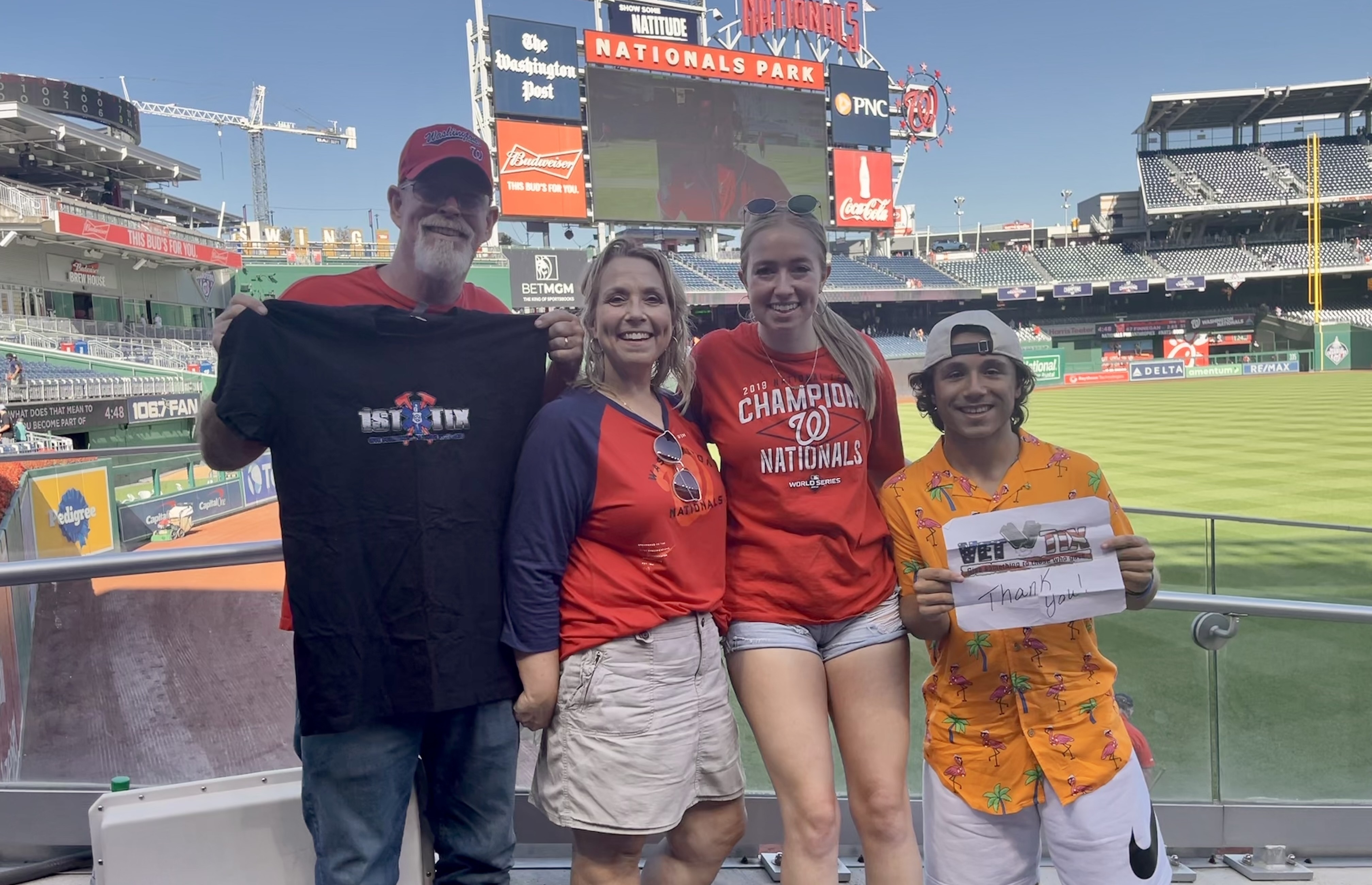 Event Feedback: Washington Nationals - MLB vs Oakland Athletics