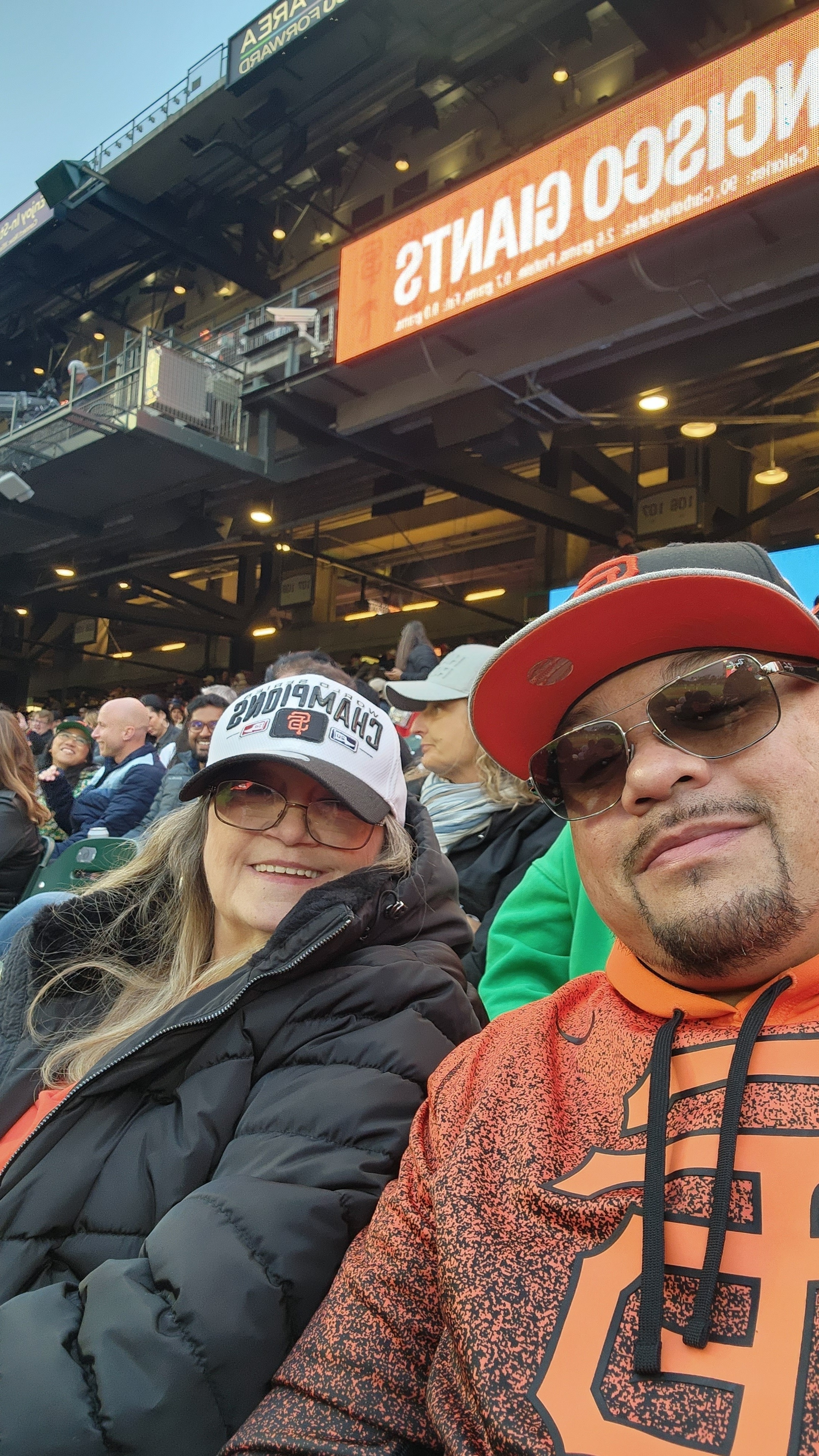 GIANTS FIREFIGHTER APPRECIATION NIGHT AT ATT PARK