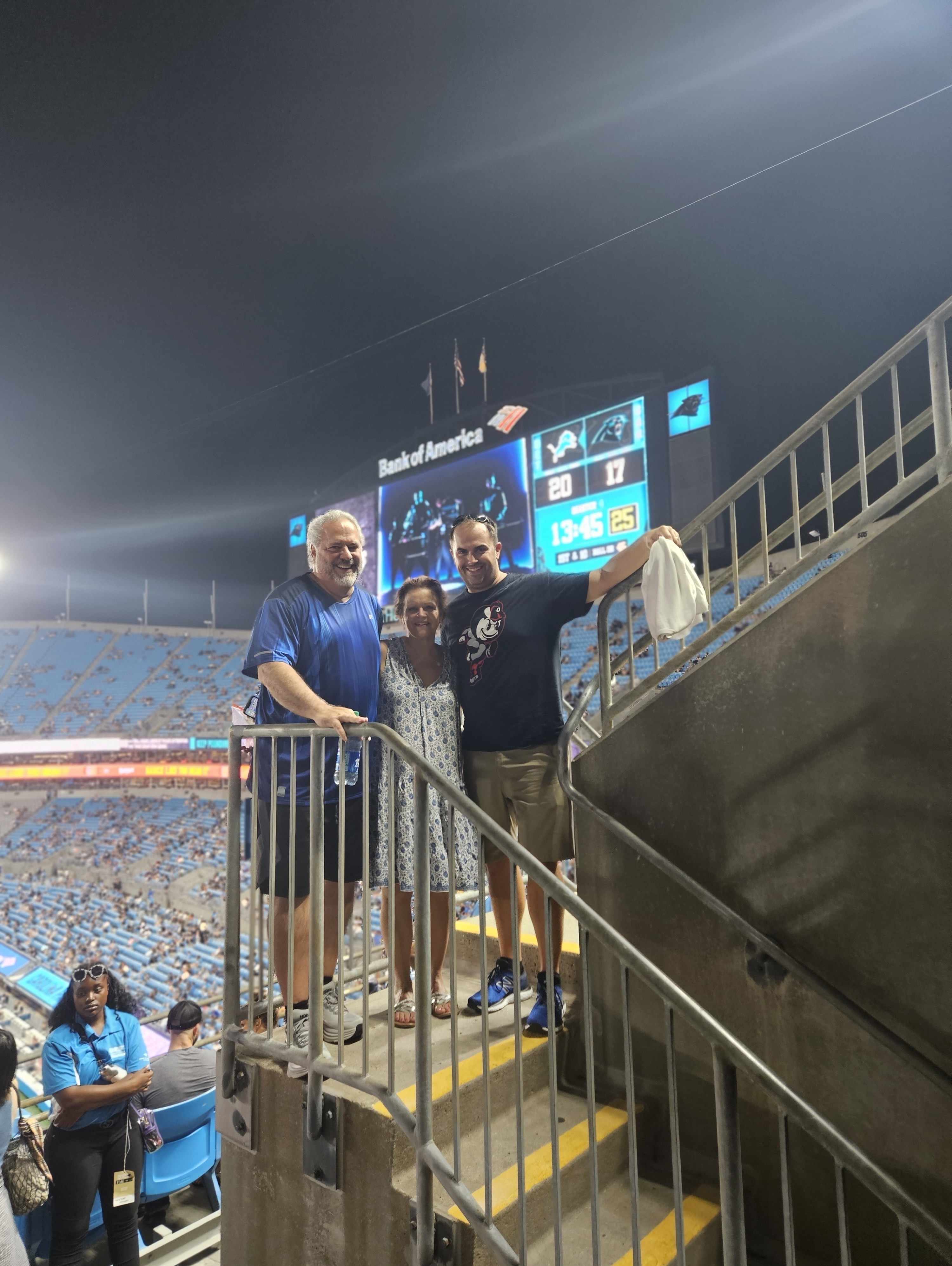 Event Feedback: Carolina Panthers - NFL vs Detroit Lions