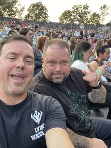 Ronnie attended Godsmack and Staind on Jul 26th 2023 via VetTix 