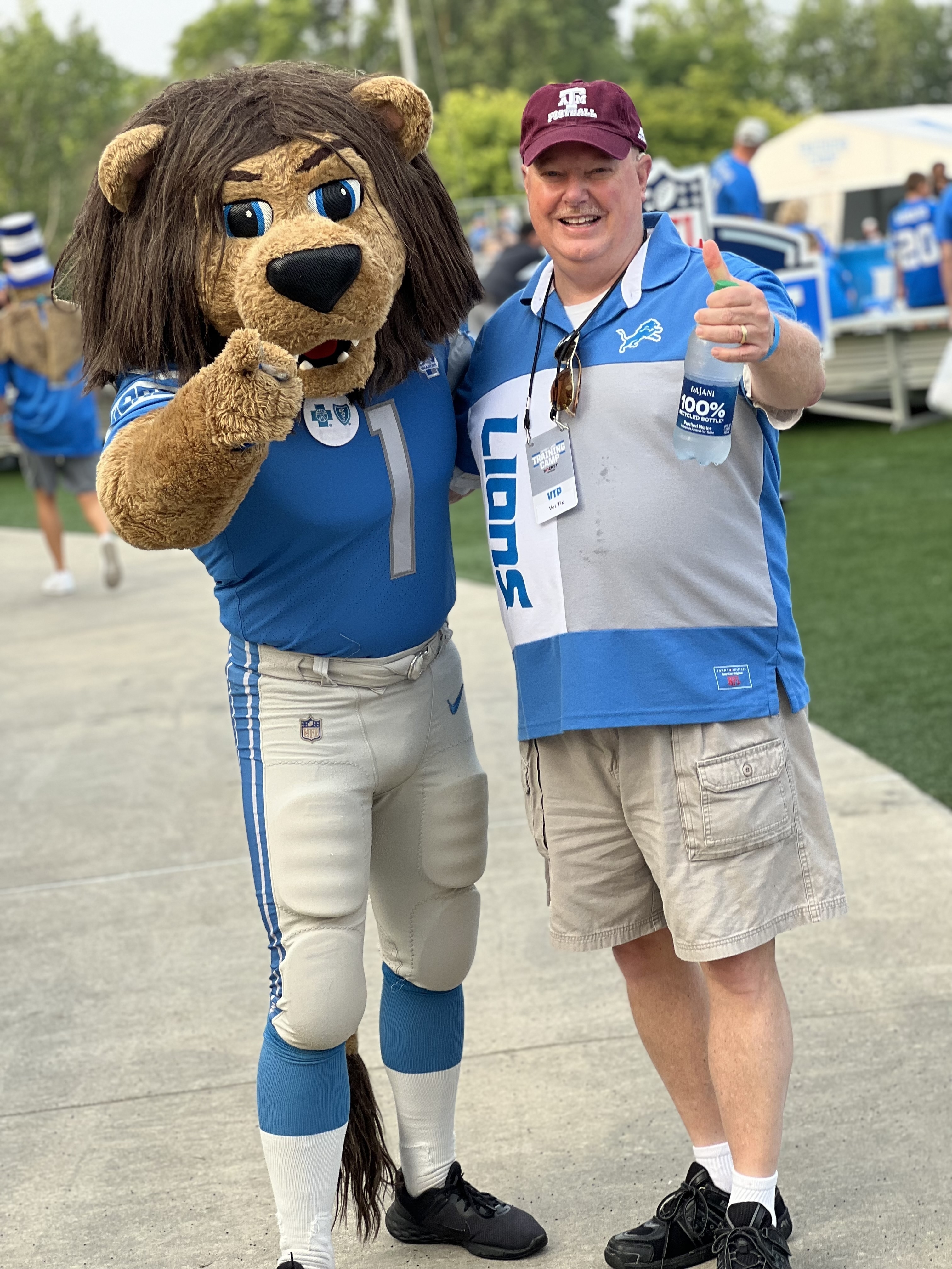 Event Feedback: Detroit Lions VIP Training Camp