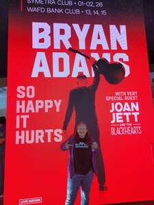 Bryan Adams: So Happy It Hurts 2023 W/ Joan Jett and the Blackhearts