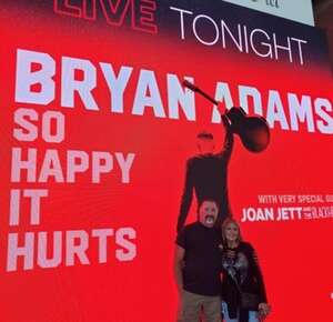 Bryan Adams: So Happy It Hurts 2023 W/ Joan Jett and the Blackhearts
