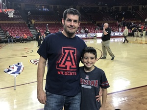 Lucas attended Arizona State Sun Devils vs. Arizona - NCAA Men's Basketball on Mar 4th 2017 via VetTix 