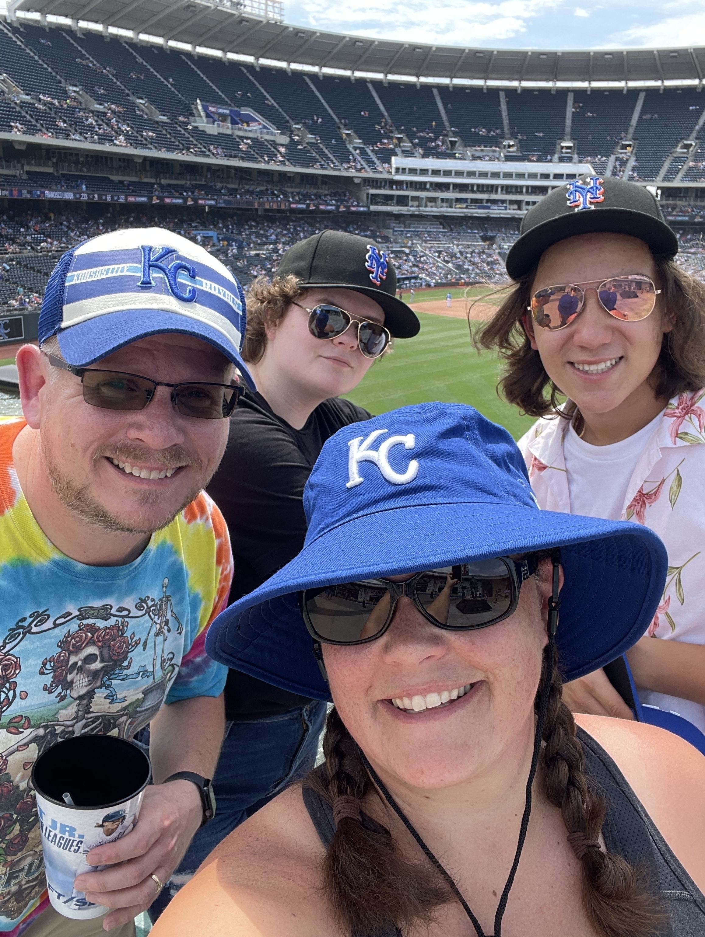 A Bride And Groom Went To A Kansas City Royals Playoff Game During