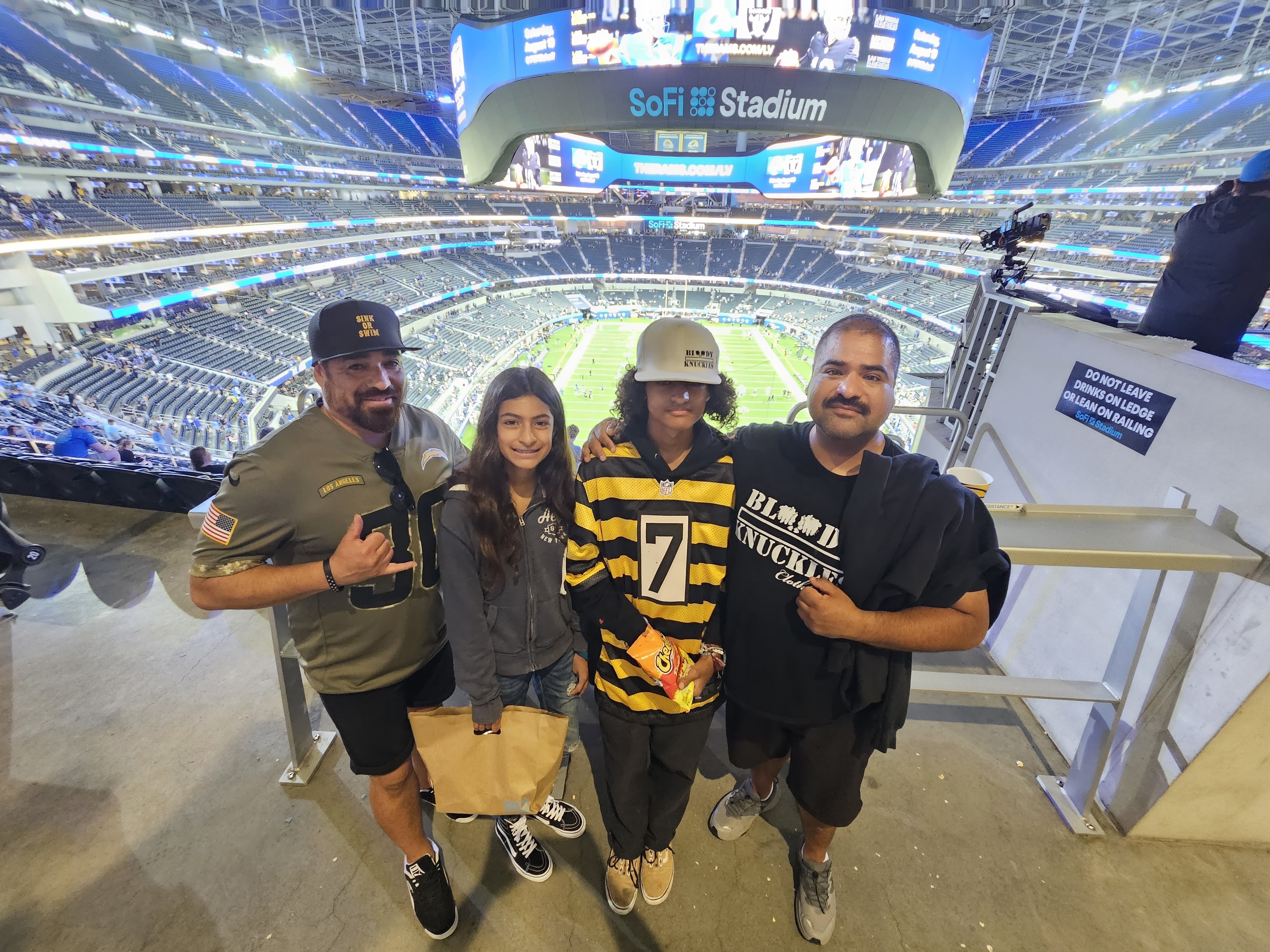 Los Angeles Rams vs. Los Angeles Chargers. Donated by: #VetTix Purchases  #TQ Vet Tix for your generous donation of LA Rams tickets. It's…