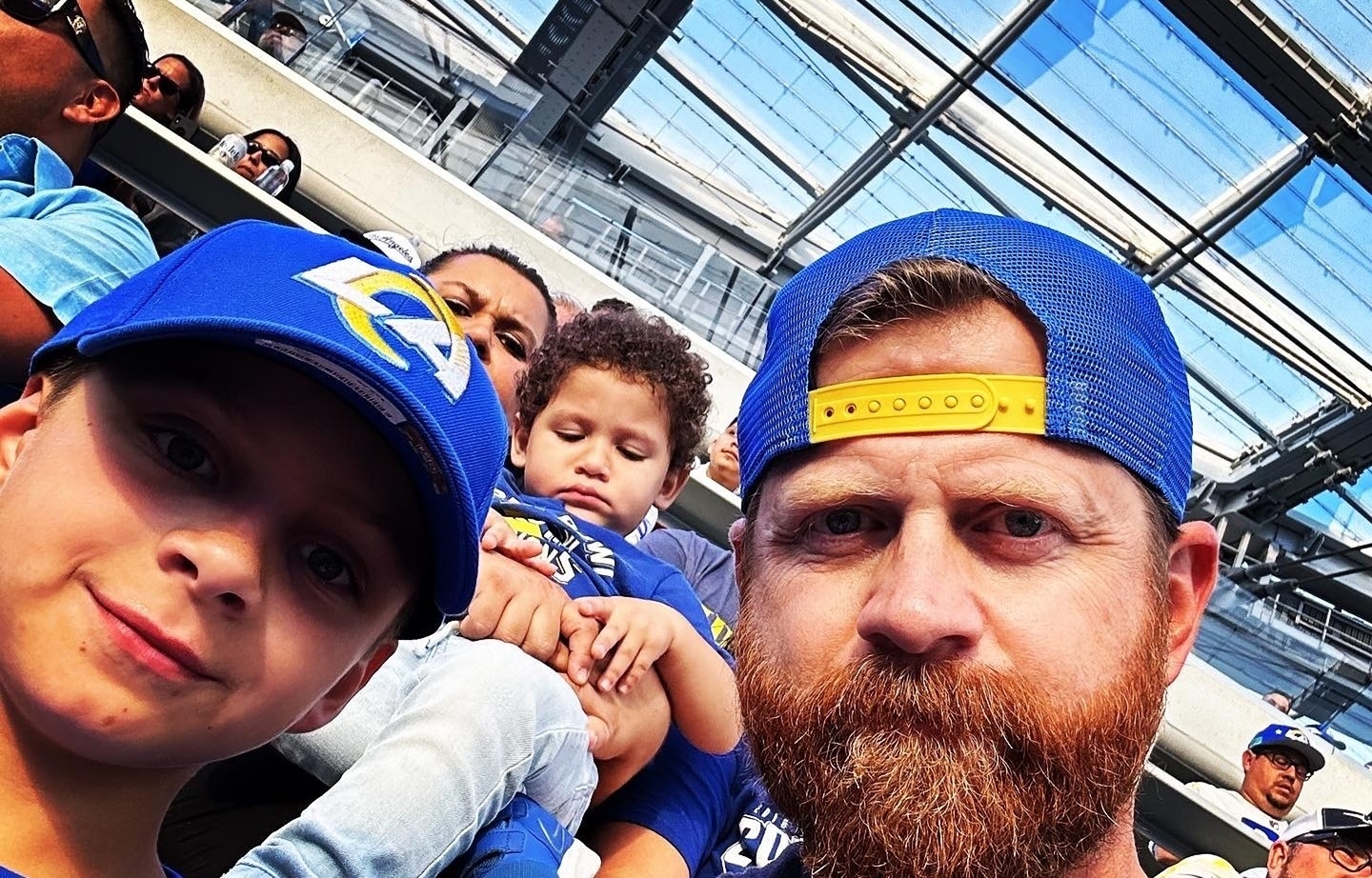 Los Angeles Rams vs. Los Angeles Chargers. Donated by: #VetTix