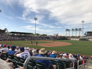 Cleveland Indians vs. Los Angeles Dodgers - MLB Spring Training