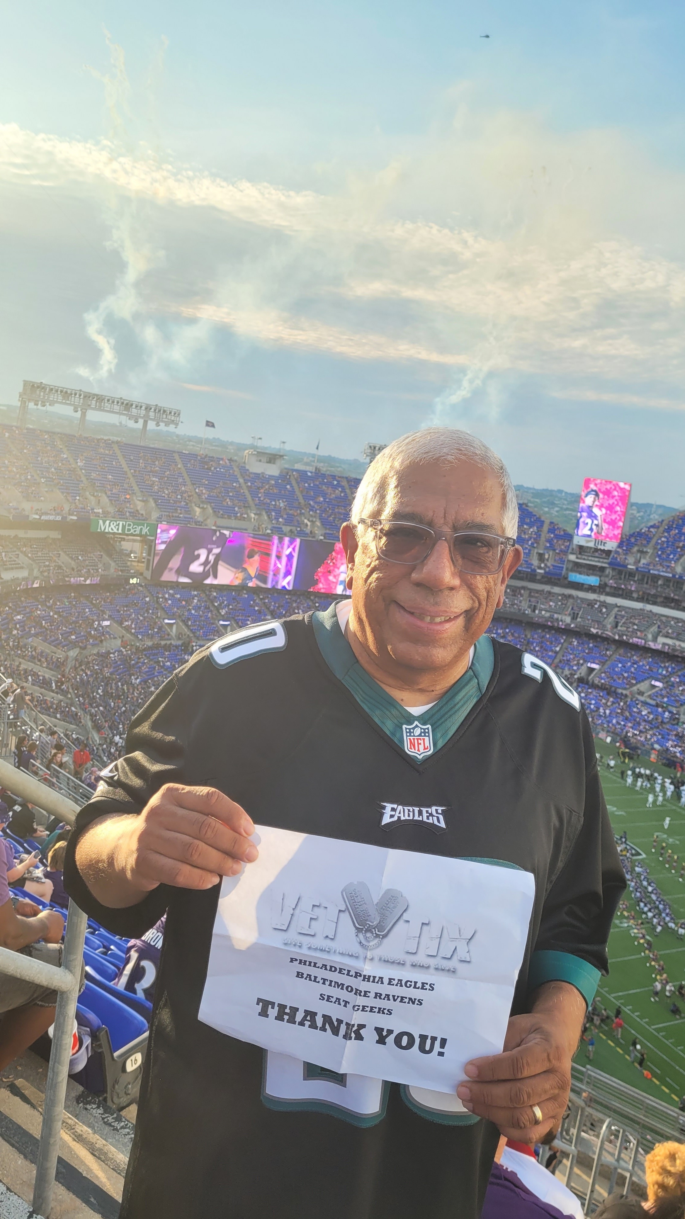 Event Feedback: Baltimore Ravens - NFL vs Philadelphia Eagles