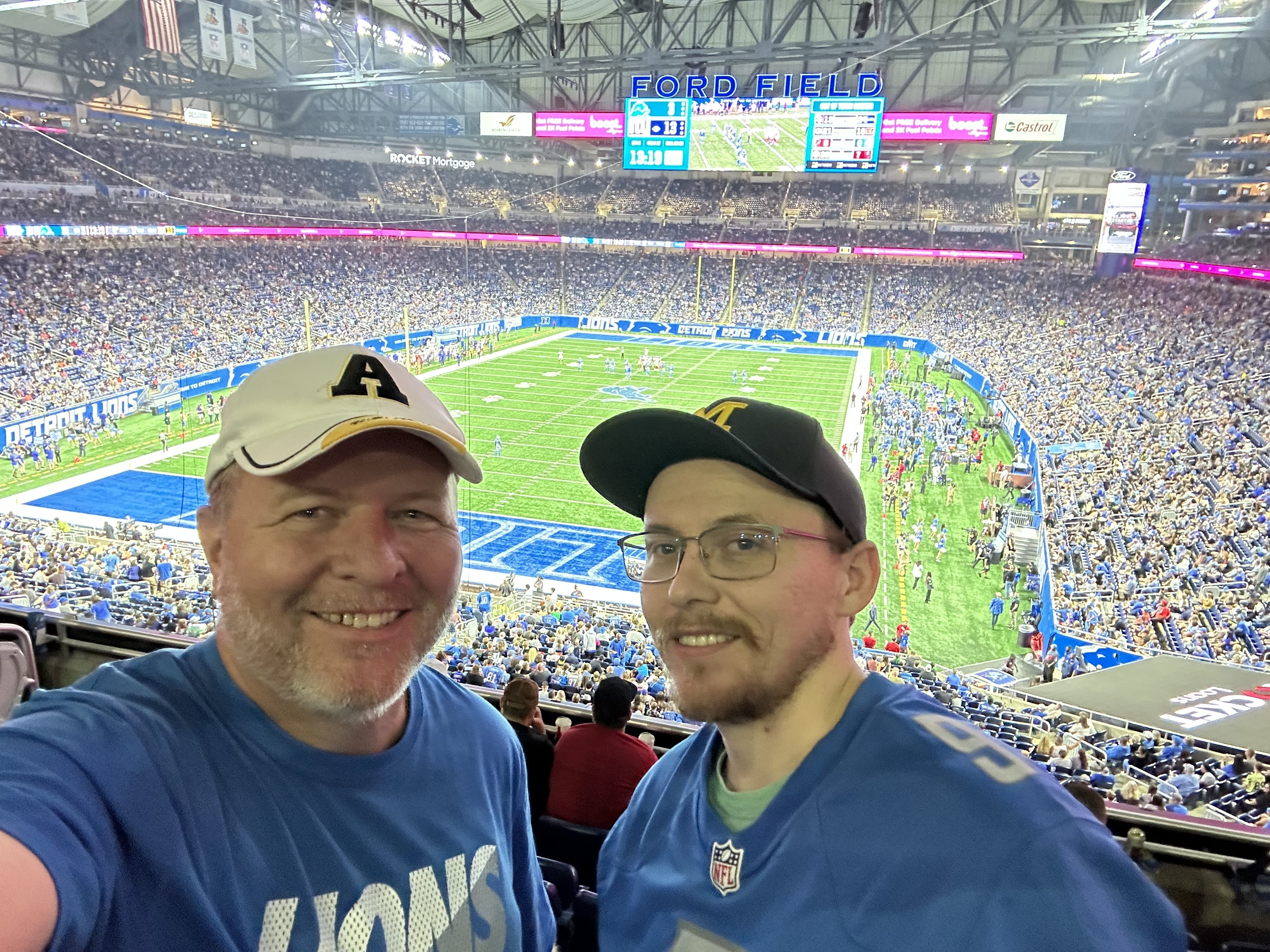 Event Feedback: Detroit Lions - NFL vs New York Giants