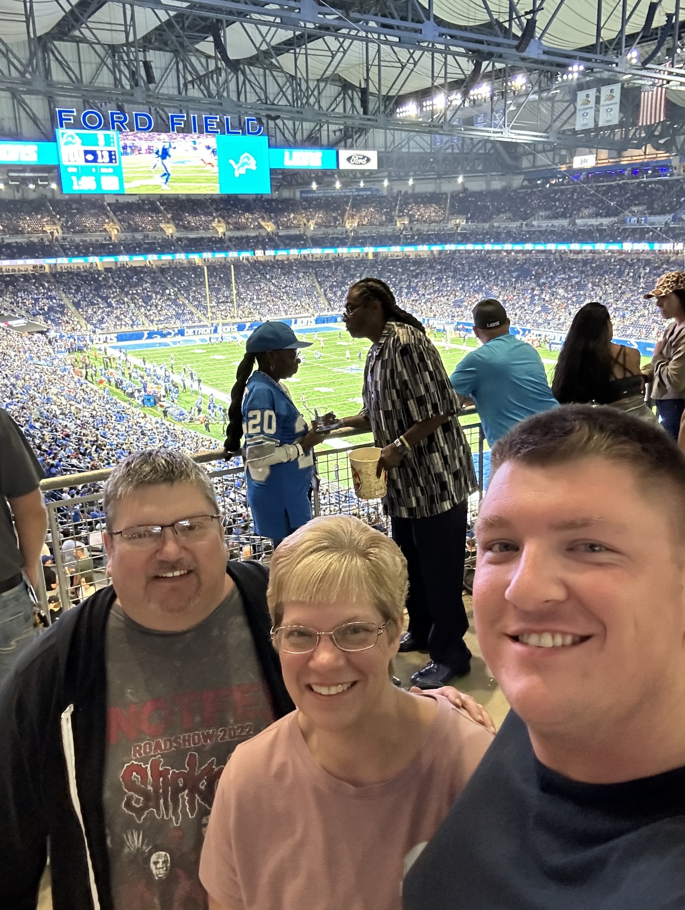 Event Feedback: Detroit Lions - NFL vs New York Giants