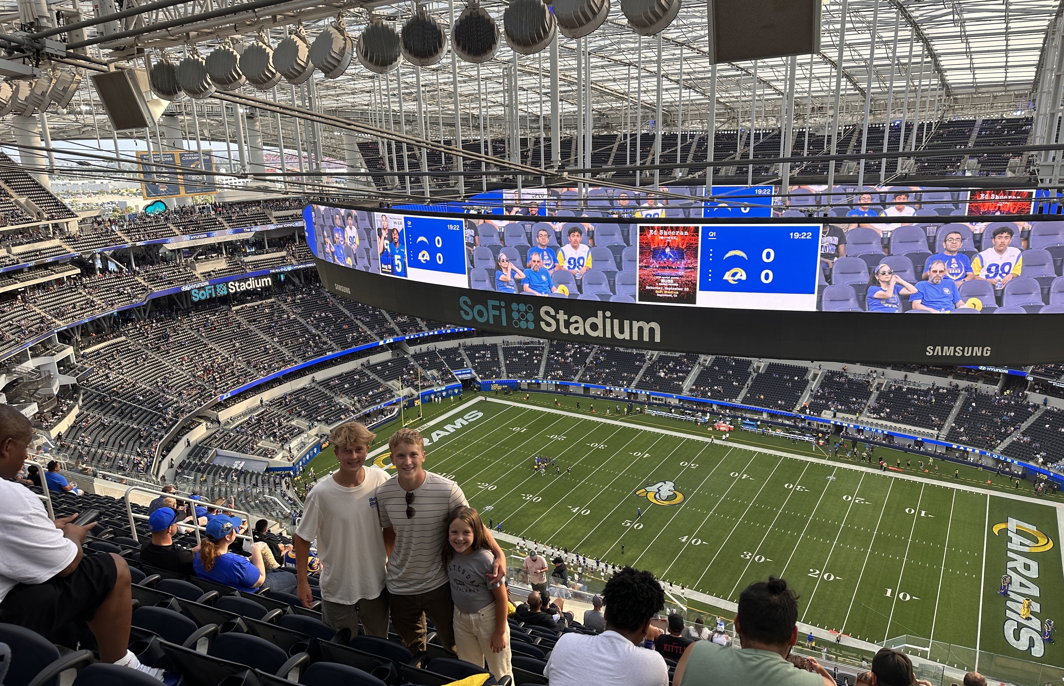 Event Feedback: Los Angeles Rams - NFL vs Los Angeles Chargers