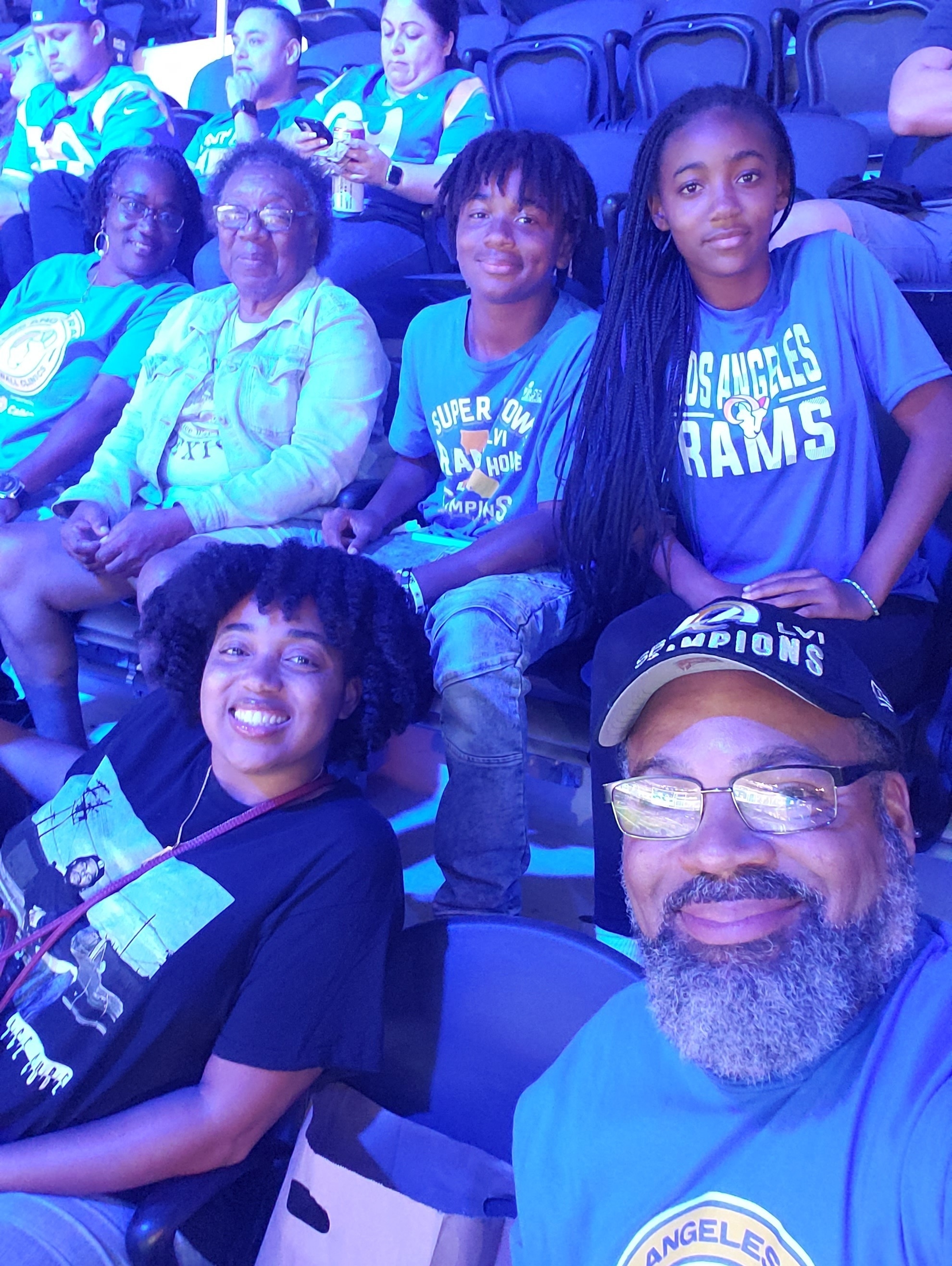 Los Angeles Rams vs. Los Angeles Chargers. Donated by: #VetTix