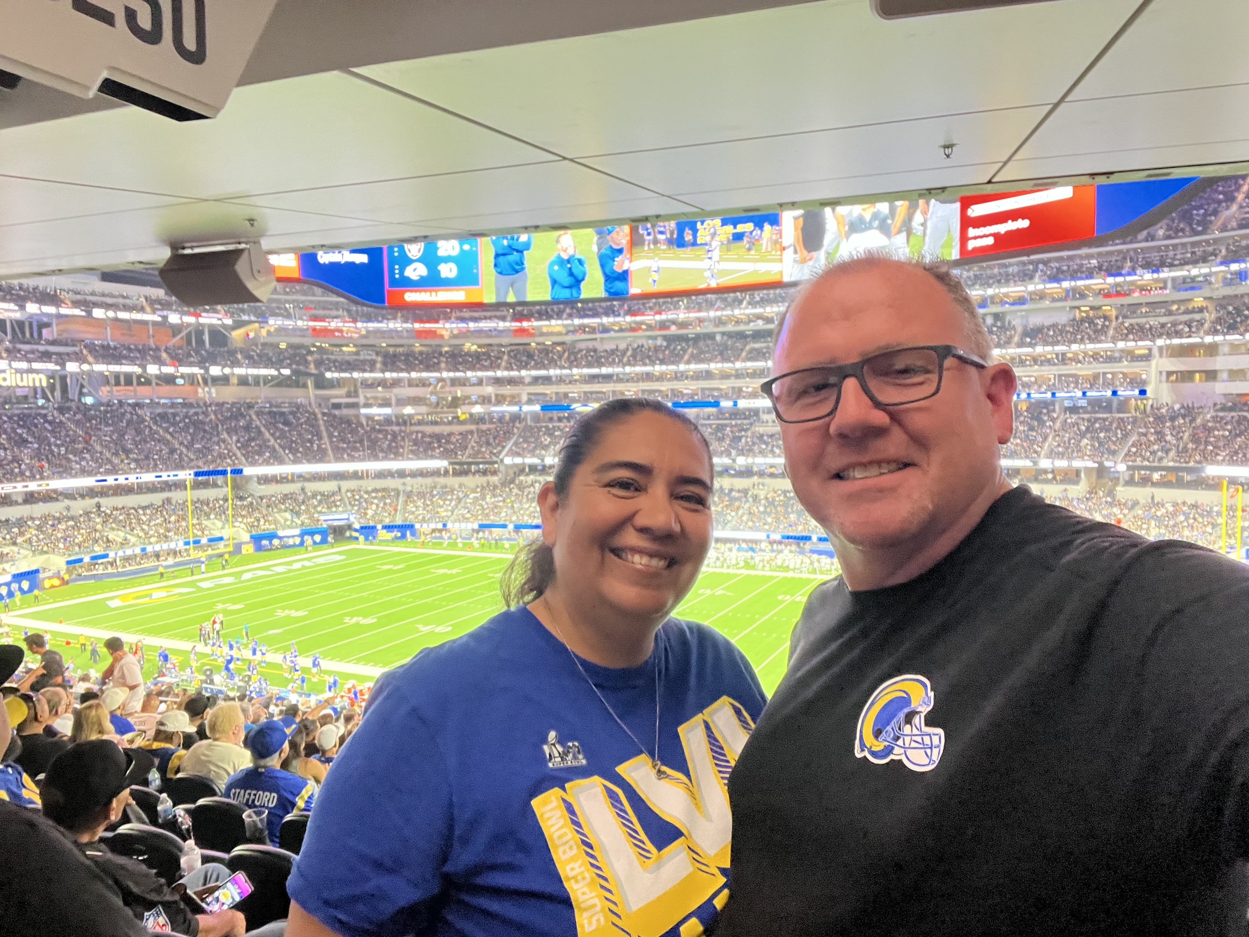 Event Feedback: Los Angeles Rams - NFL vs Las Vegas Raiders