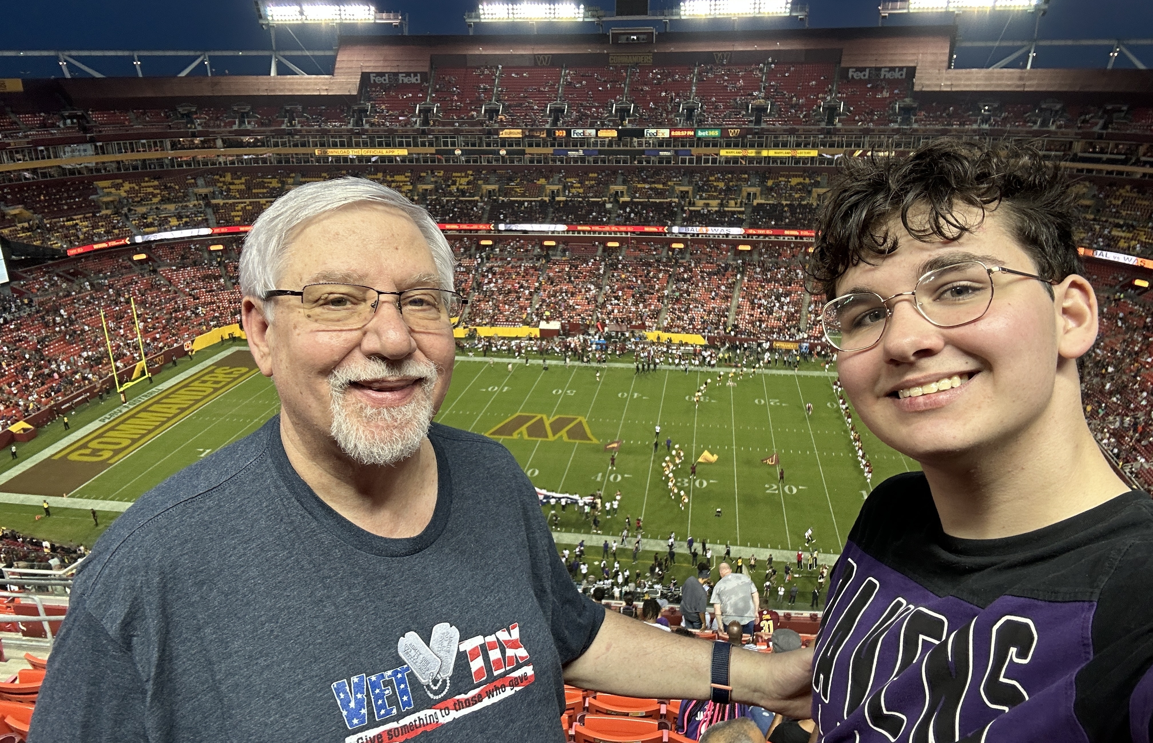 Event Feedback: Washington Commanders - NFL vs Baltimore Ravens