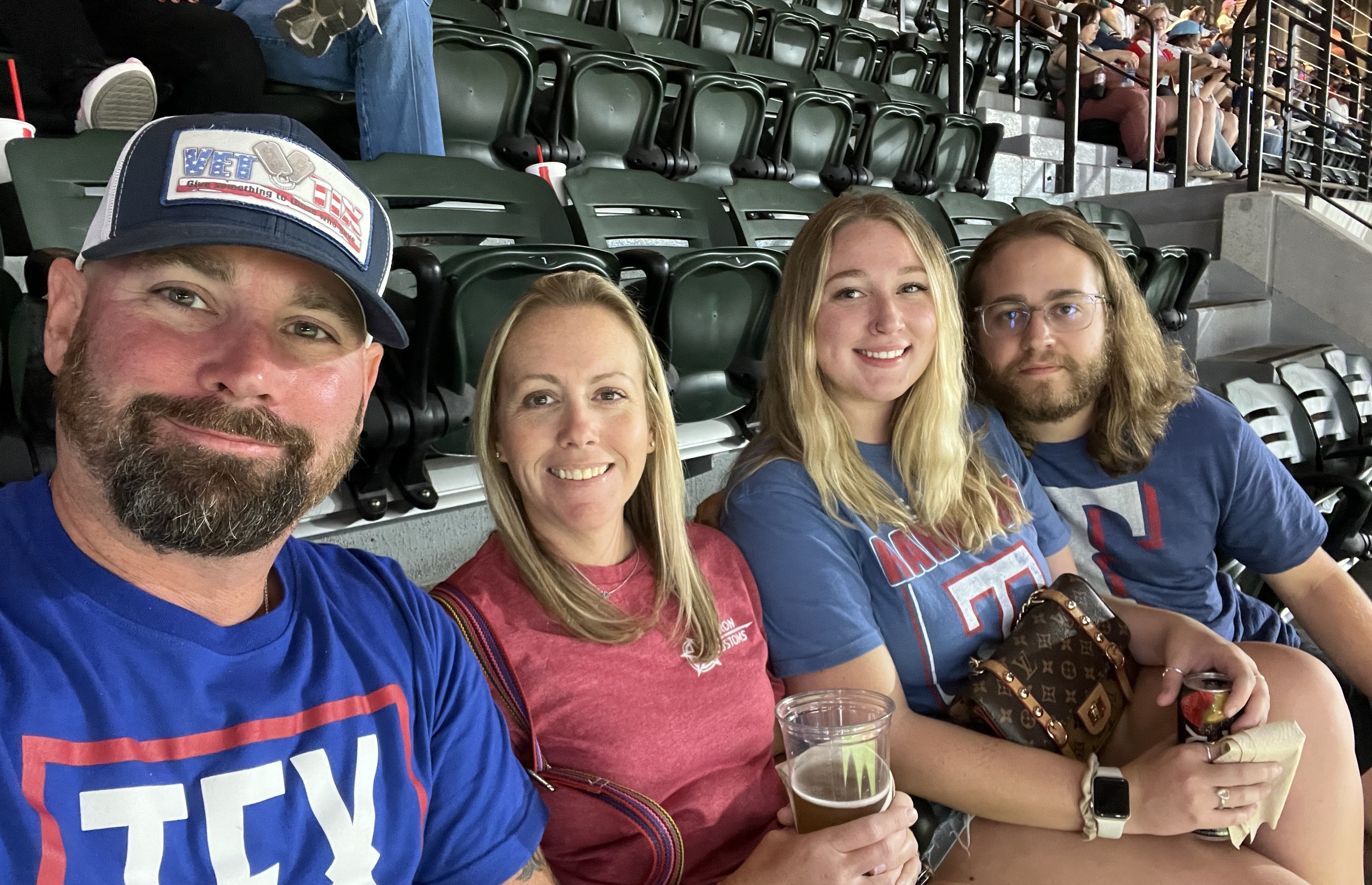 Texas Rangers Athletics Tee Shirt