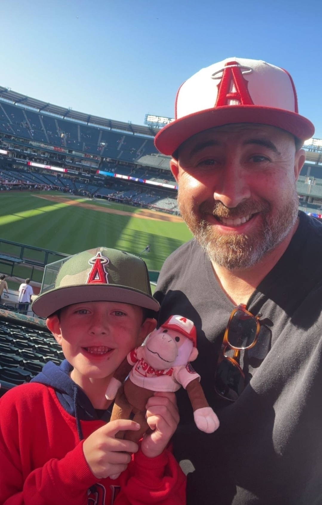 August 18, 2023 Los Angeles Angels - Rally Monkey - Stadium