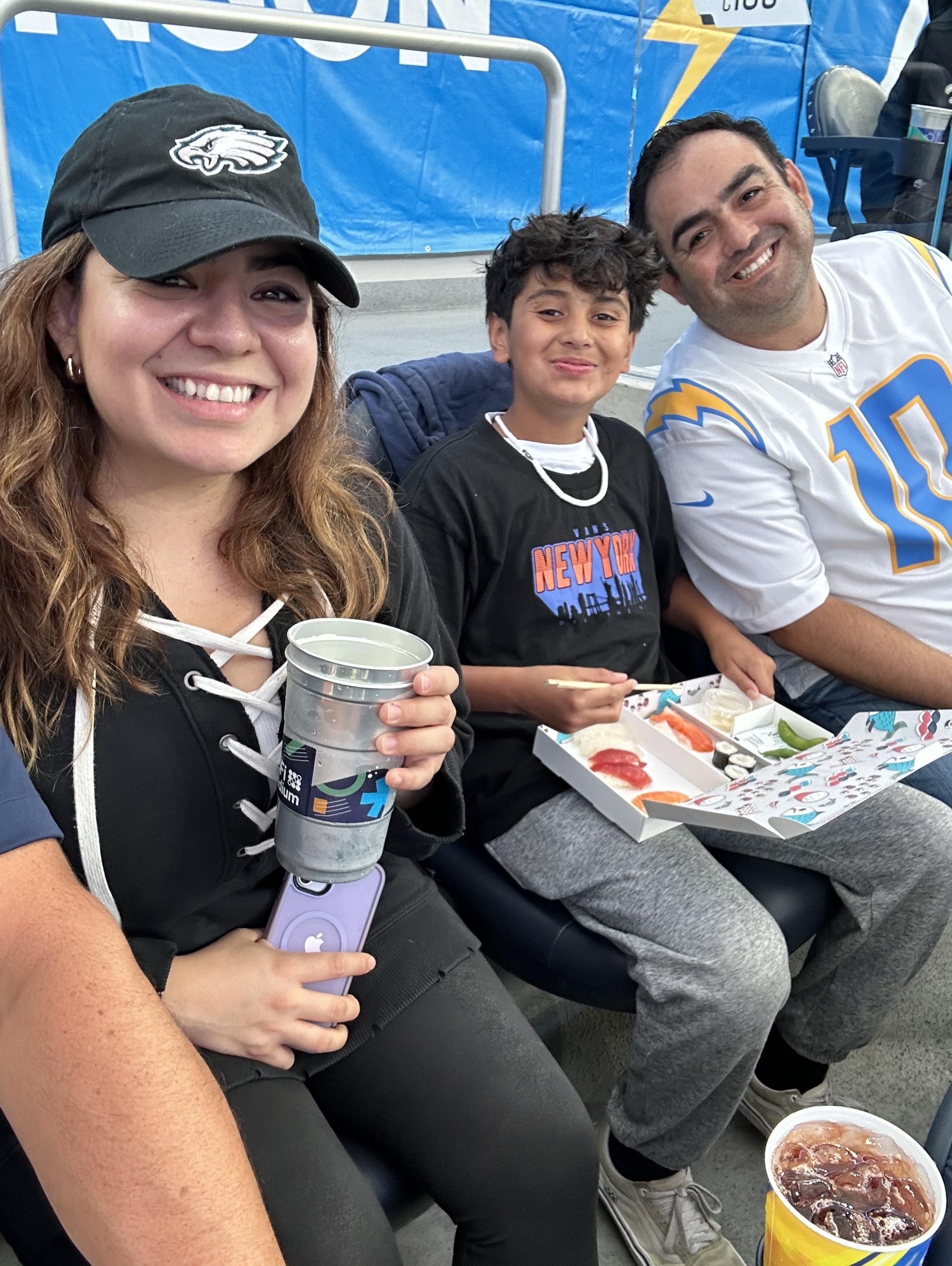 Los Angeles Rams vs. Los Angeles Chargers. Donated by: #VetTix