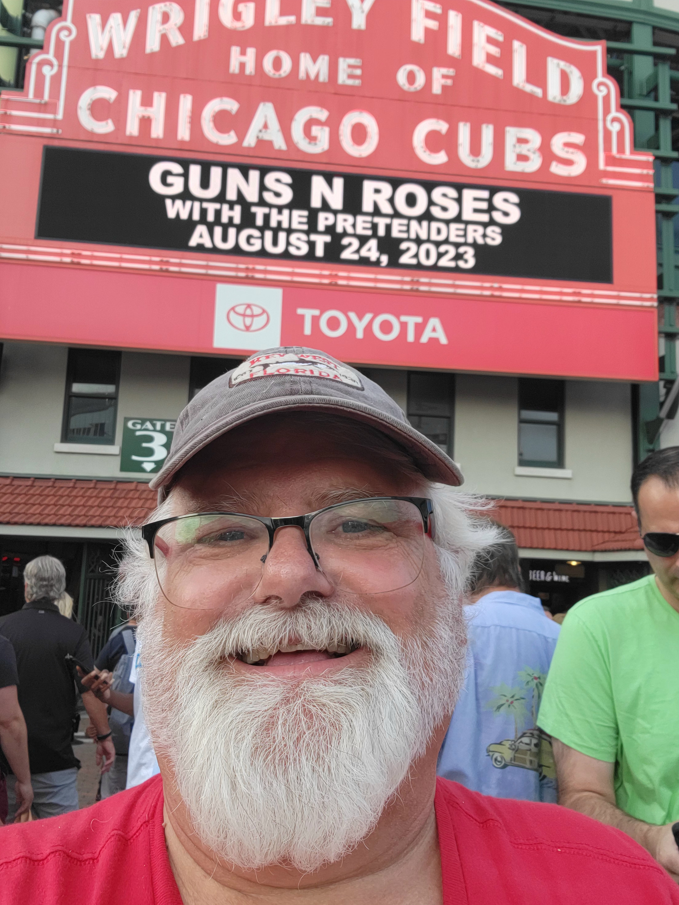 Guns N Roses at Wrigley Field Chicago Cubs August 24 2023 Perhaps