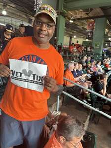 Maurice attended Houston Astros - MLB vs Oakland Athletics on Sep 11th 2023 via VetTix 