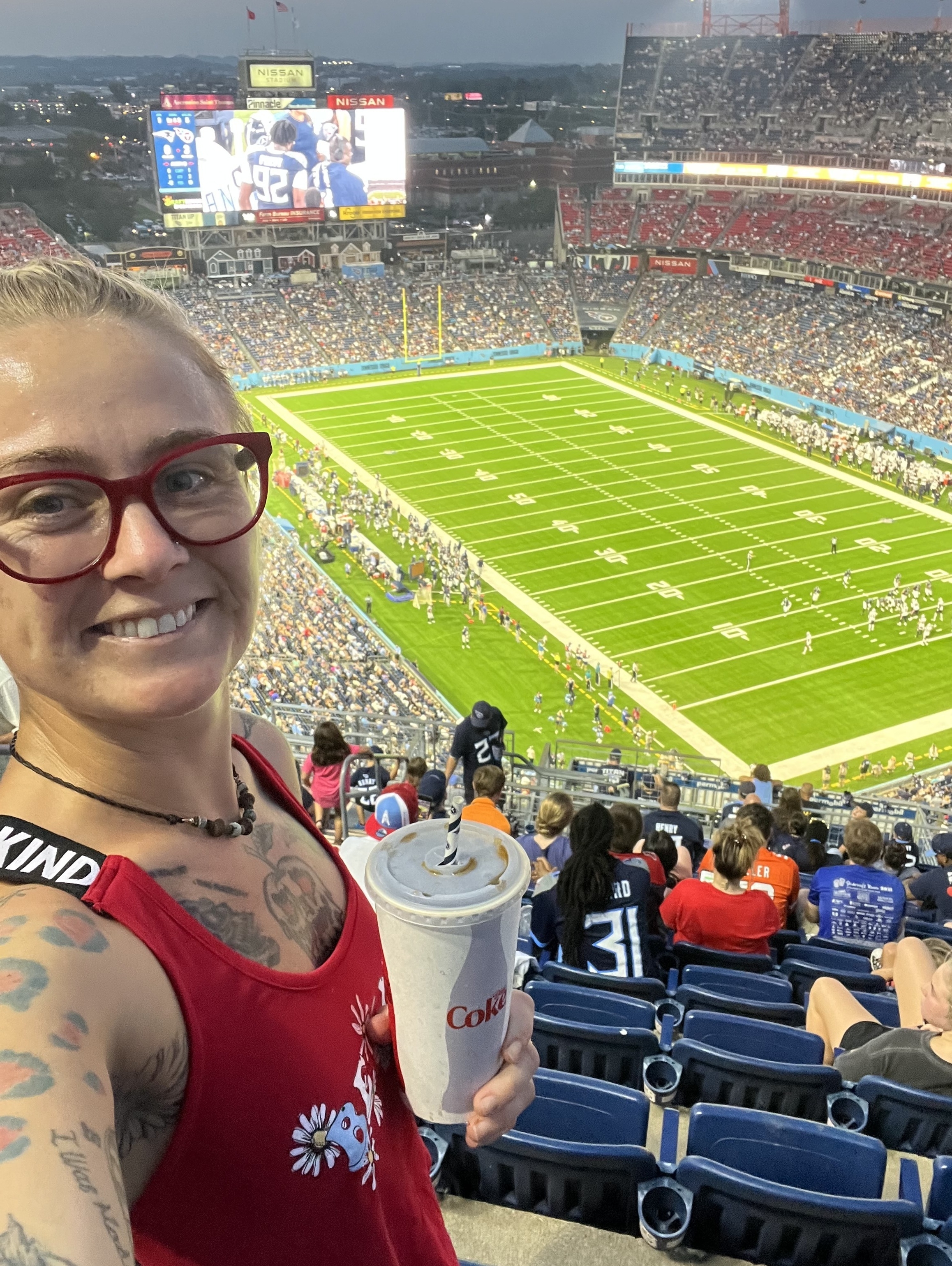 Section 119 at Nissan Stadium 