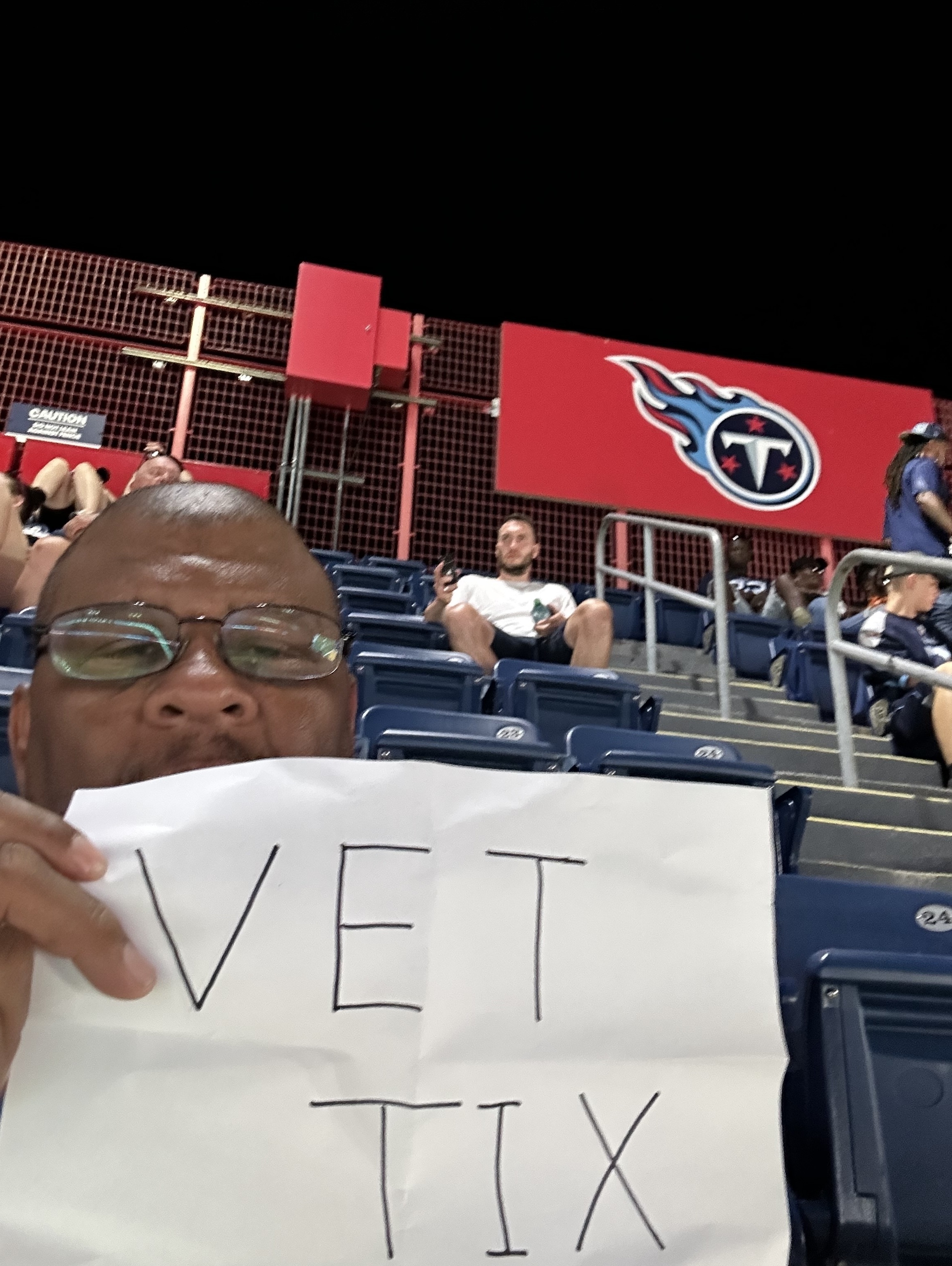 Event Feedback: Tennessee Titans - NFL vs New England Patriots