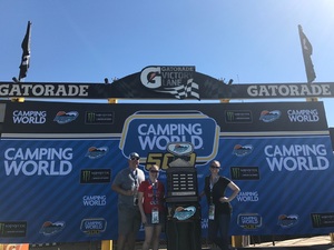 Justin attended Camping World 500 - Monster Energy NASCAR Cup Series - Phoenix International Raceway on Mar 19th 2017 via VetTix 