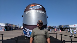 Christopher attended Camping World 500 - Monster Energy NASCAR Cup Series - Phoenix International Raceway on Mar 19th 2017 via VetTix 