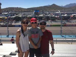 Darrin attended Camping World 500 - Monster Energy NASCAR Cup Series - Phoenix International Raceway on Mar 19th 2017 via VetTix 