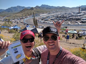 Kyle attended Camping World 500 - Monster Energy NASCAR Cup Series - Phoenix International Raceway on Mar 19th 2017 via VetTix 