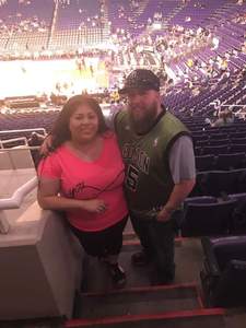 James attended Phoenix Suns vs. Boston Celtics - NBA on Mar 5th 2017 via VetTix 